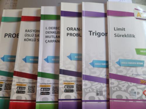 TYT - AYT Hazırlık Kitapları / 6 Adet