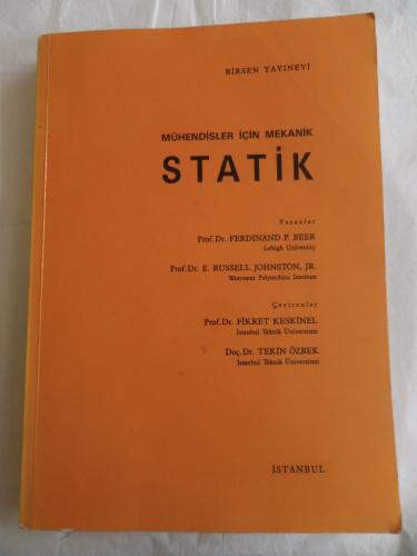 Mühendisler İçin Mekanik Statik Ferdinand P. Beer