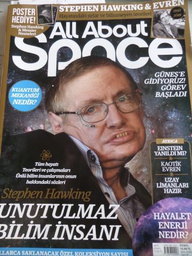 All About Space 2020 / 05 - Stephen Hawking Posteri İle