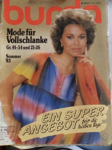 Burda Dergisi 1983 / E683