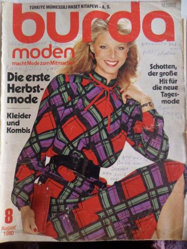 Burda Dergisi 1980 / 8