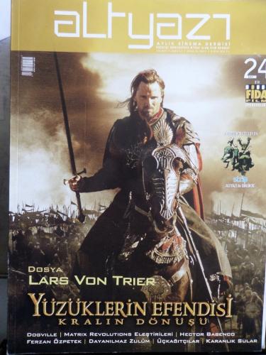 Altyazı Aylık Sinema Dergisi 2003 / 24