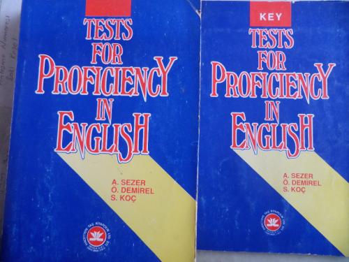 Tests For Proficiency In English + Key