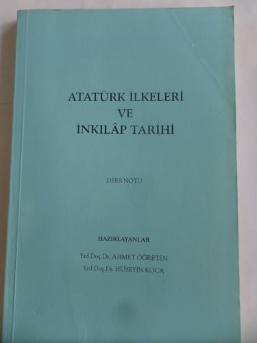 Atatürk İlkeleri ve İnkılap Tarihi Ders Notu