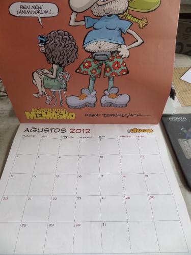 Uykusuz 2012 Takvimi