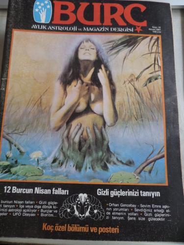 Burç Aylık Yıldız Falı ve Magazin Dergisi 1981 / 16