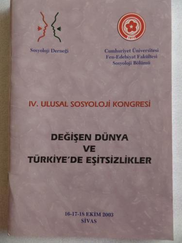 Değişen Dünya ve Türkiye'de Eşitsizlikler