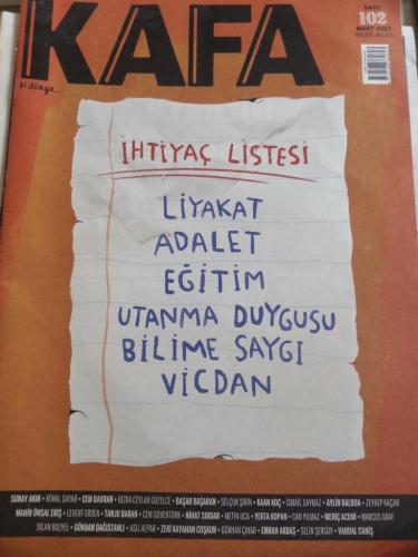 Kafa Dergisi 2023 / 102
