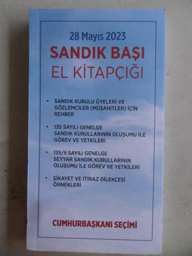 28 Mayıs 2023 Sandık Başı El Kitapçığı