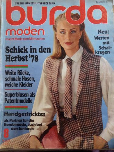 Burda Dergisi 1978 / 8