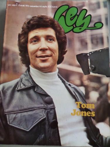 Hey Dergisi 1972 / 7 Kapak Tom Jones