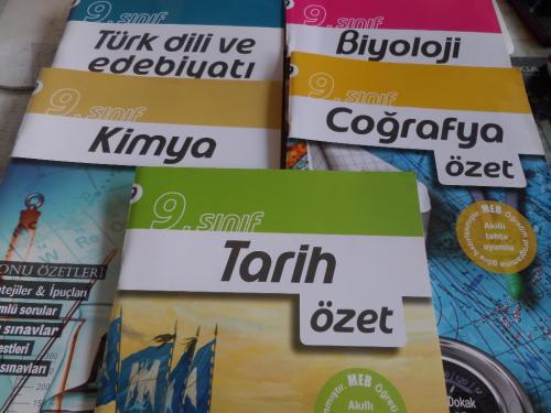 9. Sınıf Konu Özetleri / 5 Adet