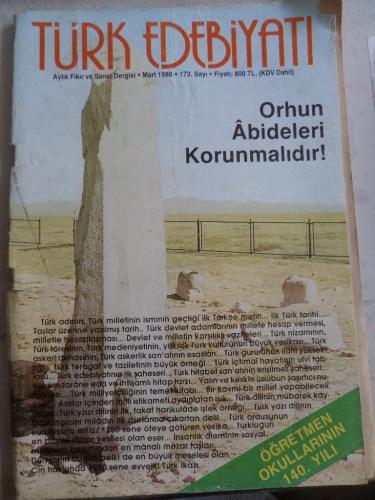 Türk Edebiyatı 1988 / 173