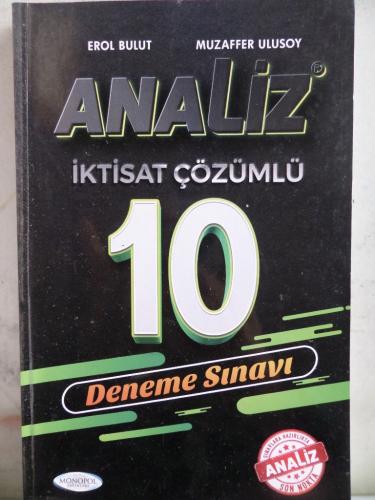 İktisat Çözümlü 10 Deneme