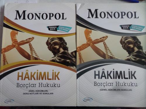 Monopol Hakimlik Borçlar Hukuku / 2 Kitap