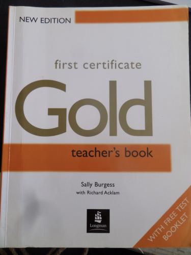 First Certificate Gold Teacher's Book