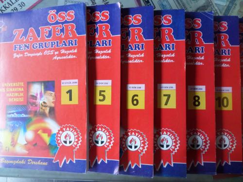 ÖSS Zafer Fen Grupları Üniversite Giriş Sınavına Hazırlık Dergisi Sayı