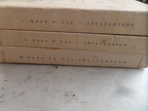 Suç ve Ceza 3 Cilt Takım Fyodor Mihayloviç Dostoyevski