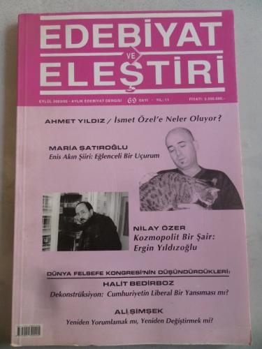 Edebiyat ve Eleştiri 2003 / 69