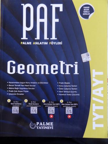 TYT AYT Geometri Palme Anlatım Föyleri