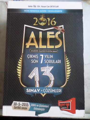 ALES Çıkmış Son 7 Yılın Soruları Hasan Can Oktaylar