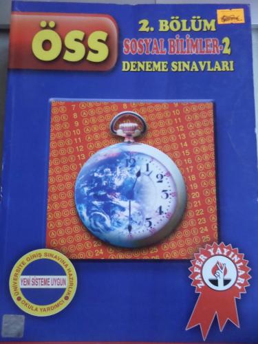 ÖSS 2. Bölüm Sosyal Bilimler 2 Deneme Sınavları