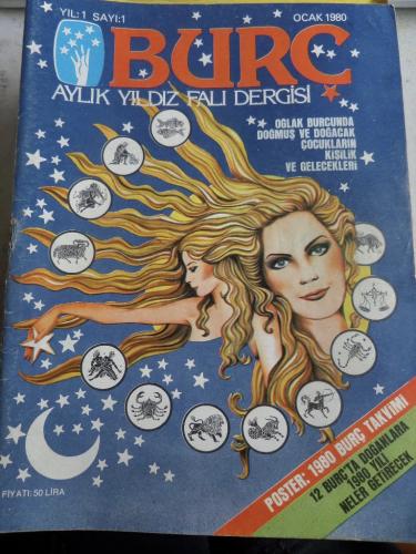 Burç Aylık Yıldız Falı ve Magazin Dergisi 1980 / 1