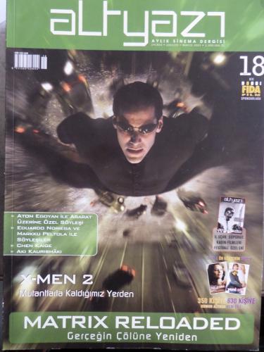 Altyazı Aylık Sinema Dergisi 2003 / 18