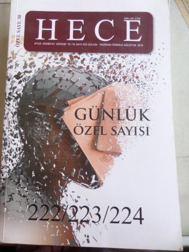 Hece Aylık Edebiyat Dergisi 2015 / 30