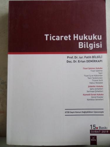 Ticaret Hukuku Bilgisi