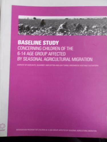 Baseline Study Concerning Children Of The 6-14 Age Group Affected By S