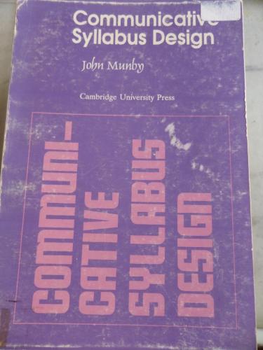 Communicative Syllabus Design