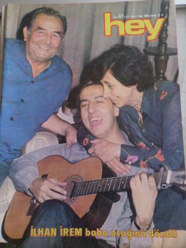 Hey Dergisi 1980 / 49 Kapak İlhan İrem