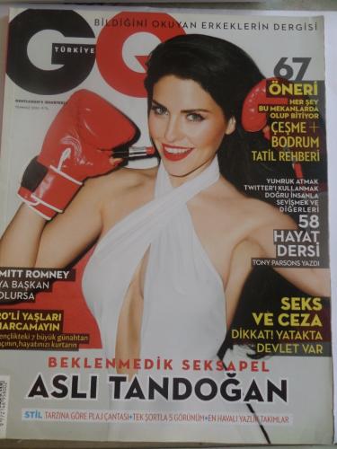 Gentlemen's Quarterly 2012 / Temmuz