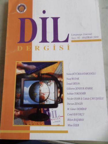 Dil Dergisi 2000 / 92