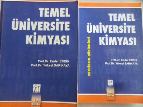 Temel Üniversite Kimyası + Soruların Çözümleri