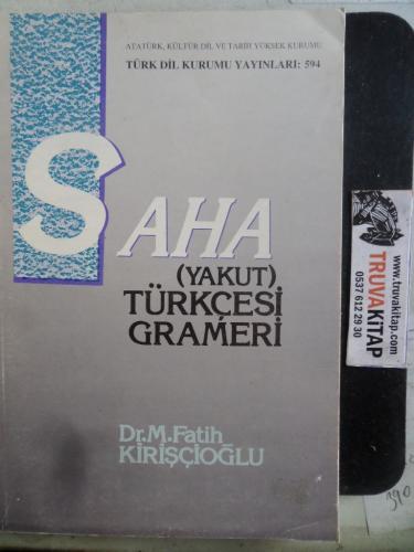 Saha ( Yakut ) Türkçesi Grameri