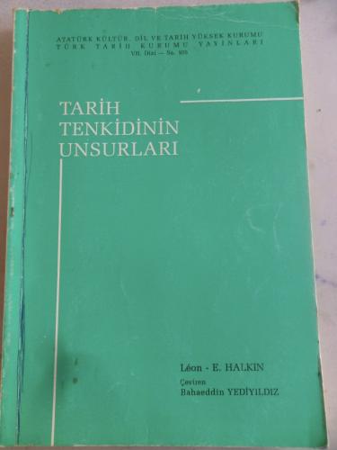 Tarih Tenkidinin Unsurları