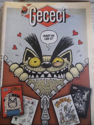 Gececi Aylık Çizgiroman Kültür Dergisi 2018 / 3