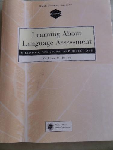 Learning About Language Assessment