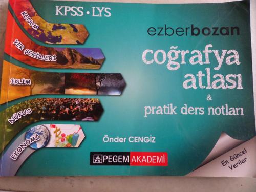 Ezberbozan Coğrafya Atlası & Pratik Ders Notları Önder Cengiz