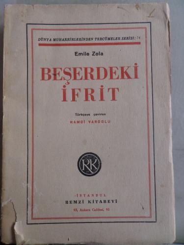 Beşerdeki İfrit Emile Zola