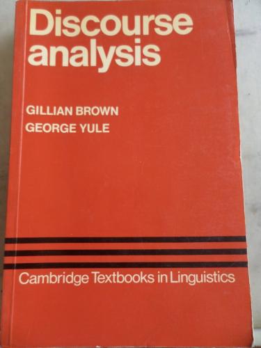 Discourse Analysis