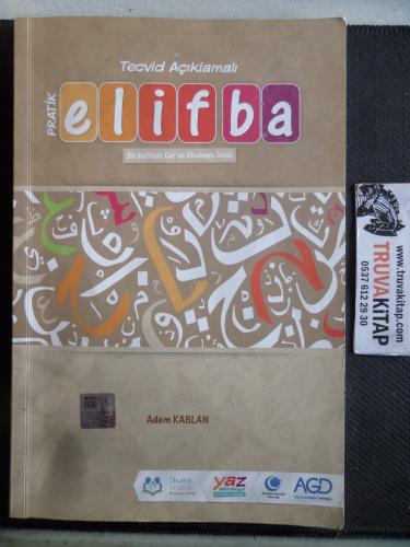 Tecvid Açıklamalı Elif Ba Adem Kablan