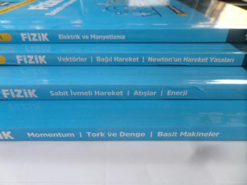 11. Sınıf Kavramsal Fizik Dergileri / 4 Adet Yılmaz Kartal
