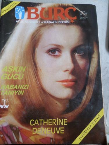 Burç Aylık Yıldız Falı ve Magazin Dergisi 1984 / 58 - Catherine Deneuv