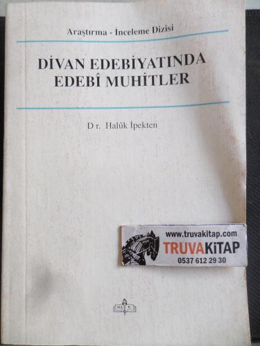 Divan Edebiyatında Edebi Muhitler