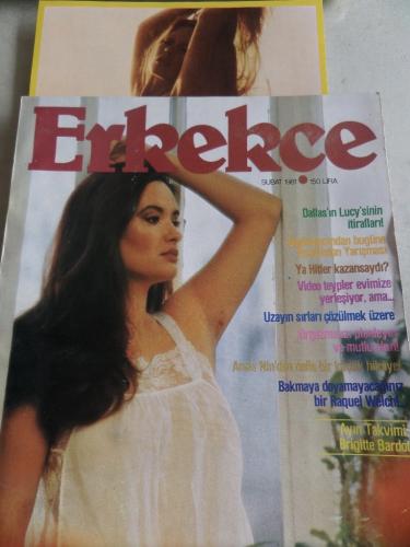 Erkekçe 1981 / Şubat ( Erotik Posterli )