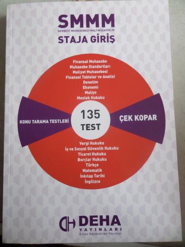 SMMM Staja Giriş Konu Tarama Testleri Çek Kopar