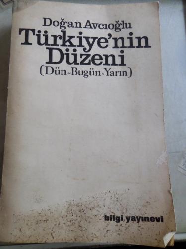 Türkiye'nin Düzeni ( Dün Bugün Yarın ) Cilt 5 Doğan Avcıoğlu